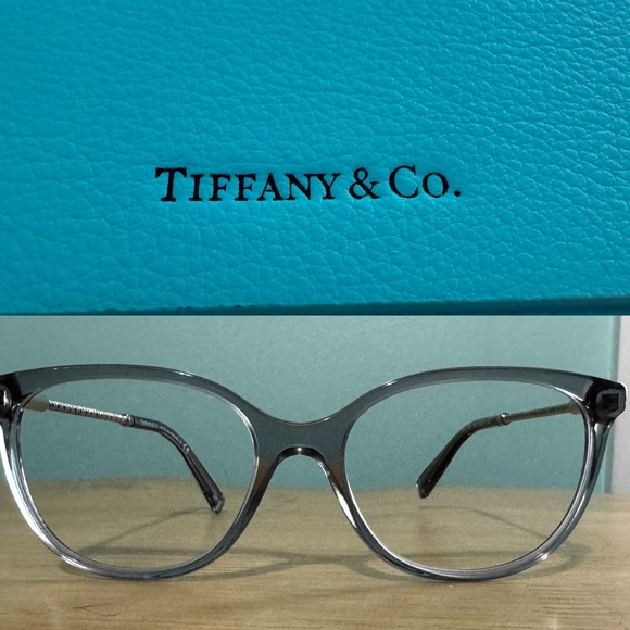 Tiffany & Co. Accessories - Tiffany & Co. Translucent Gray Eyewear